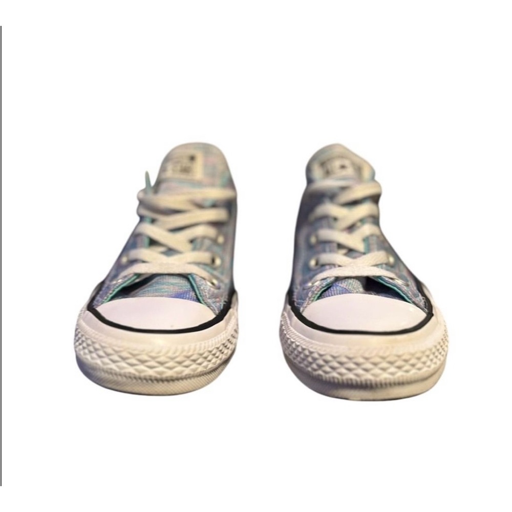 Converse Blue and Silver Sneakers Classic Style